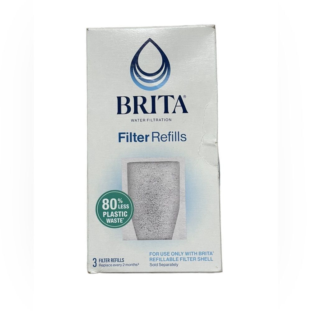Brita Refillable Filter Refill Packs (Only Comes with Two of the Refills)